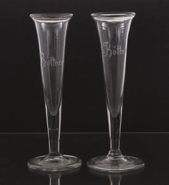 Champagneglas ett par, 1800-talets första hälft