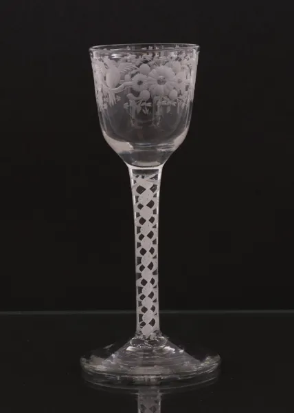 Starkvinsglas, 1700-tal