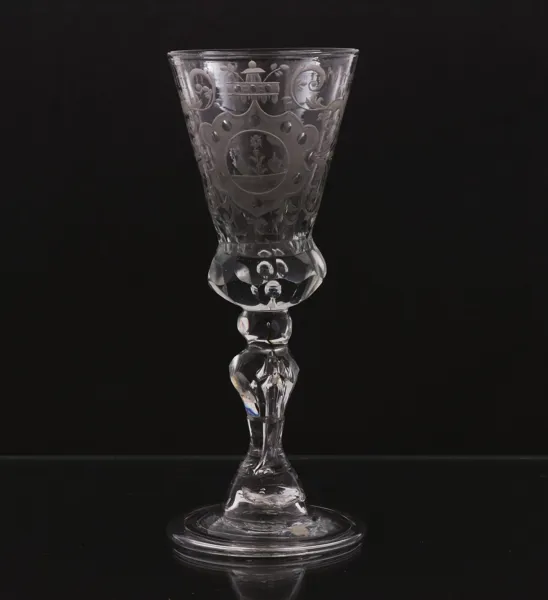 Vinglas, Tyskland, 1700-tal