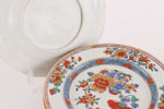 Tallrikar 8st, troligen Frankrike, 1800-tal
