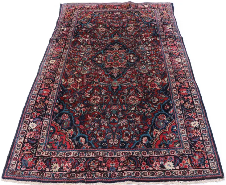 Handknuten matta, orientalisk