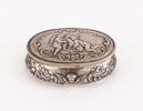 Lockask i silver, Hanau, Tyskland, 18/1900-tal