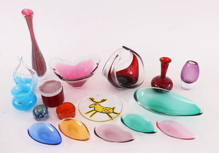 Konstglas 17 delar