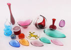 Konstglas 17 delar