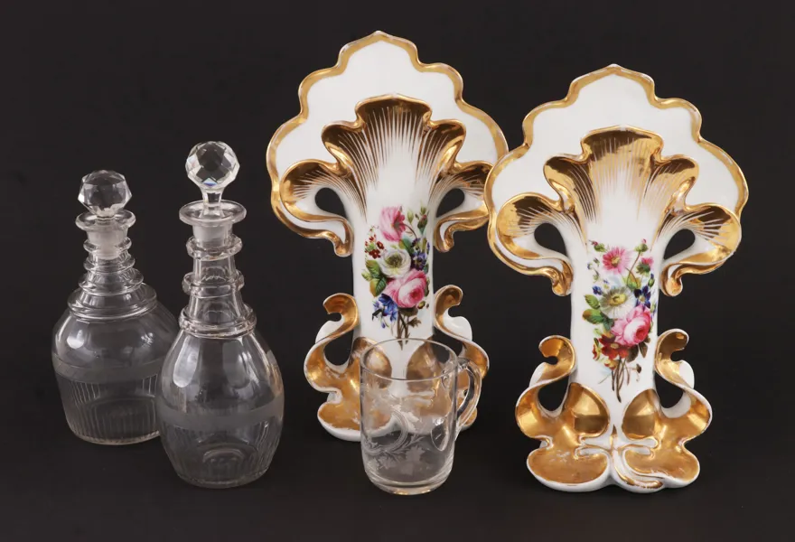 Parti 5 delar, 1800-tal