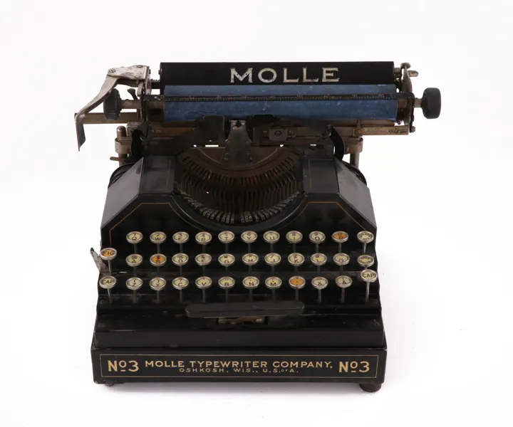 Skrivmaskin, Molle No.3, USA, 1910/20-tal