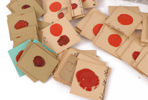 Samling antika lacksigill