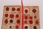 Samling antika lacksigill