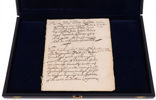 Dokument, daterat 17 december 1664