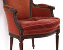 Fåtölj, Louis XVI stil, 1800-tal
