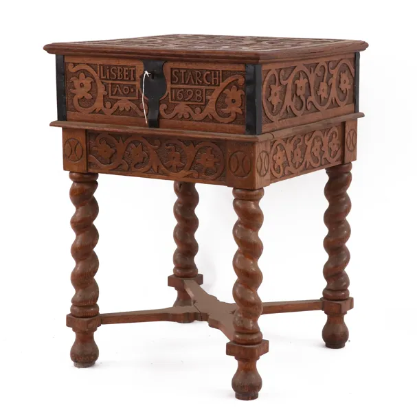Schatull, barockstil, 1800-tal