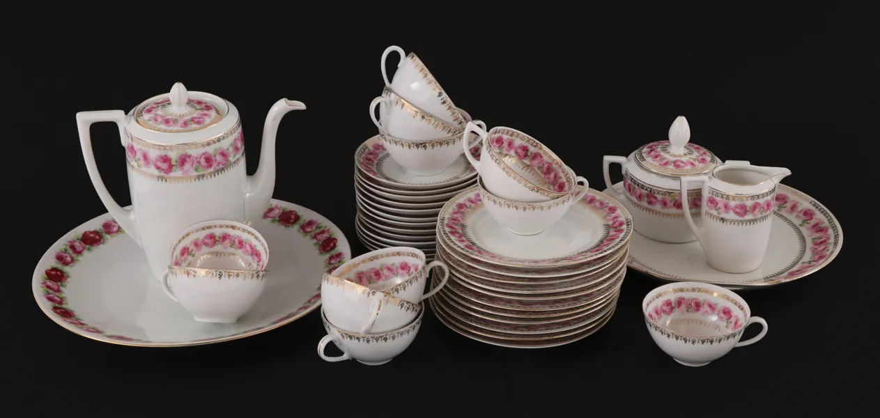 Kaffeservisdelar, Tjeckoslovakien