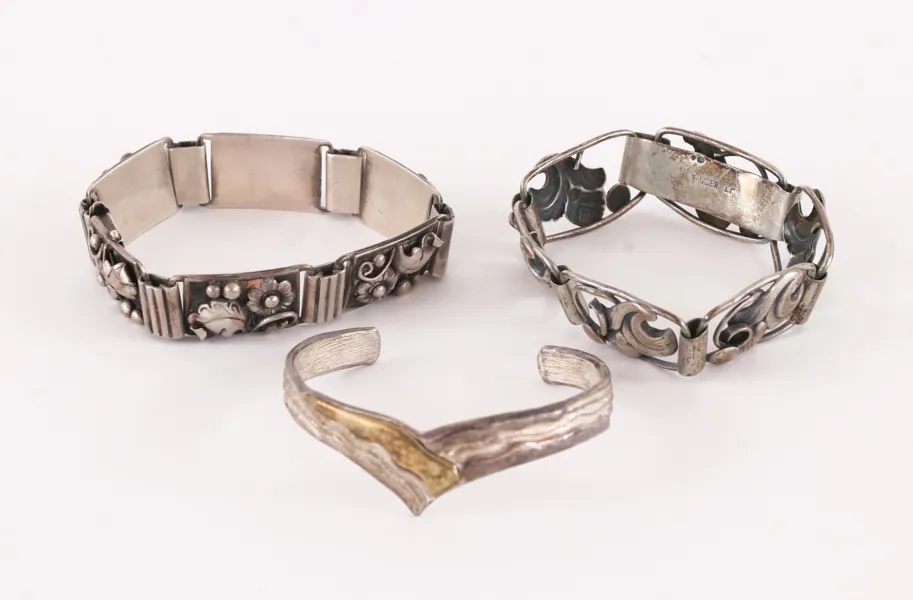 Armband 3st, silver