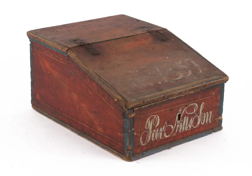 Pulpetskrin, allmoge, Dalarna, daterat 1850