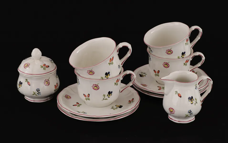 Teservisdelar, "Petite Fleur", Villeroy & Boch