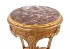 Lampbord, rokokostil, 1900-tal