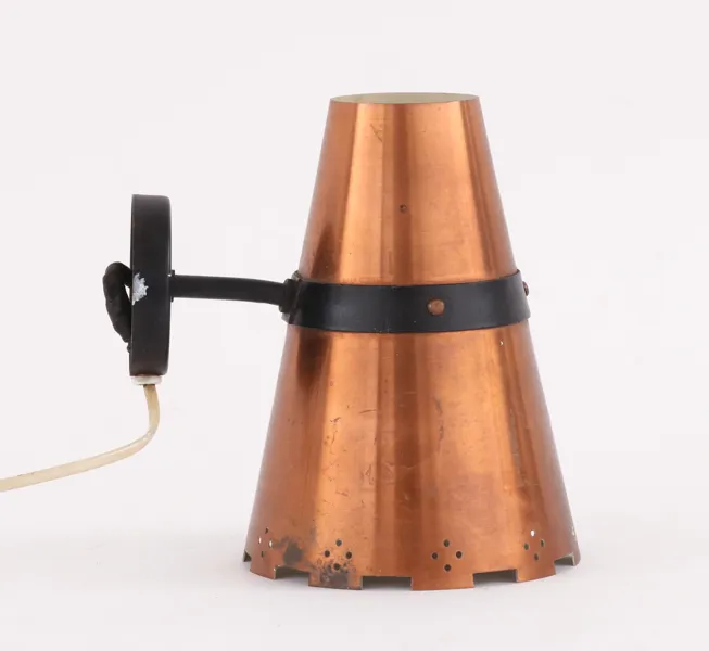 Vägglampa, 1900-talets andra hälft