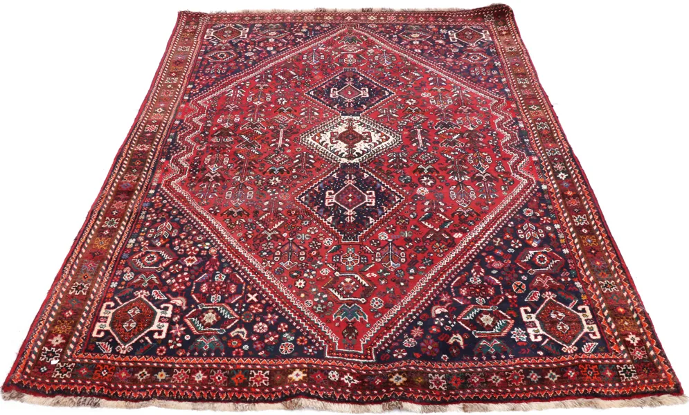 Handknuten matta, orientalisk