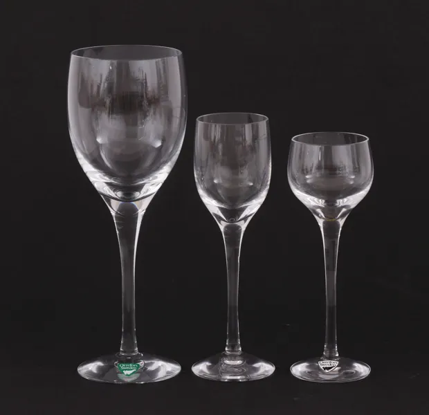 Glasservisdelar, "Illusion", Orrefors