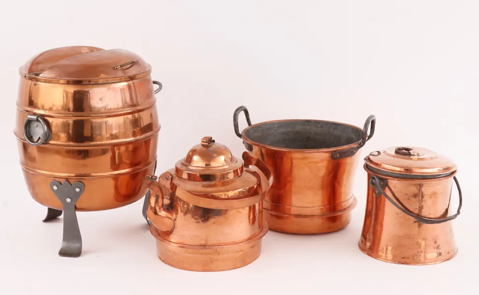 Koppar 4 delar, bl.a. 1800-tal