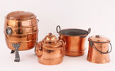 Koppar 4 delar, bl.a. 1800-tal