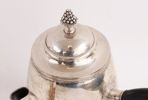 Kaffekanna, silver, empirestil, C.G.Hallberg, Stockholm, 1902