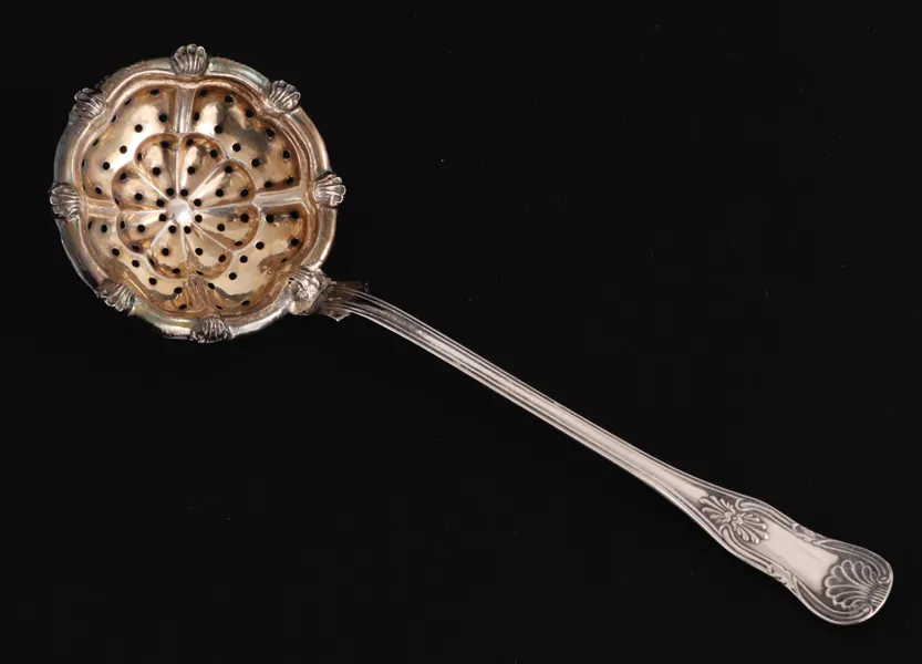 Strösockersked i silver, 1800-tal