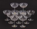 Cocktailglas 11st, Elis Bergh för Kosta