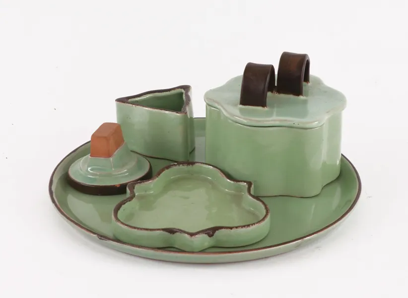 Rökbordsset 5 delar, Ekeby, 1900-talets första hälft