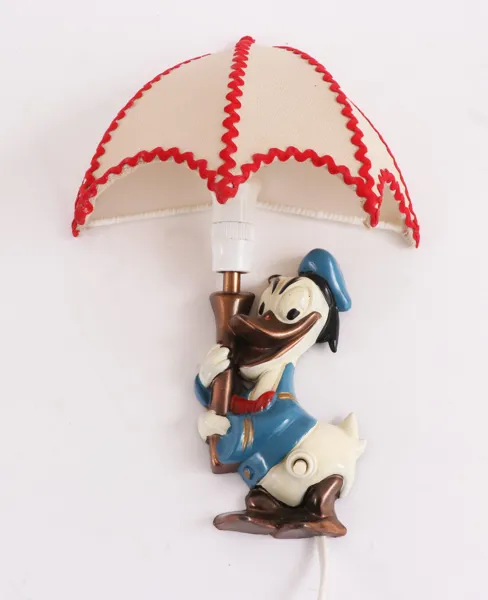 Vägglampa, "Kalle Anka", 1950/60-tal