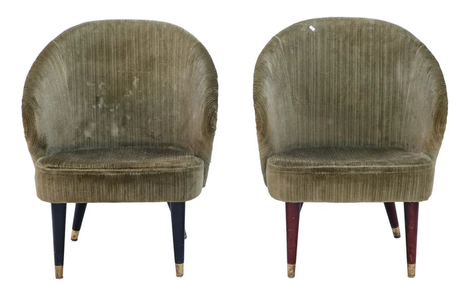 Fåtöljer ett par, 1950/60-tal