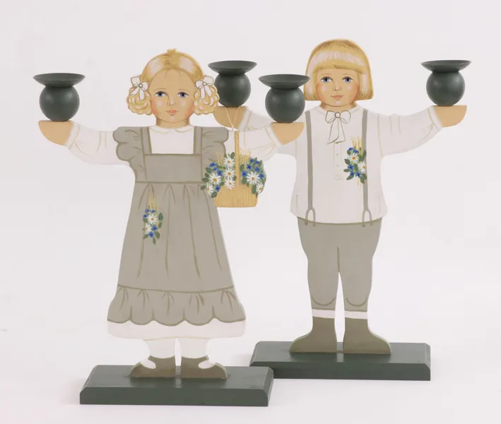 Kandelabrar ett par, Birgitta Hedlund