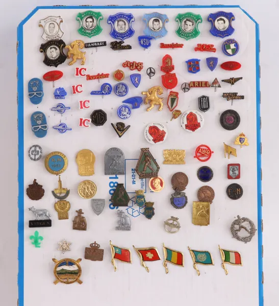 Parti pins, bl.a. 1940/50-tal