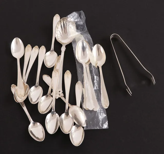 Silver 17 delar