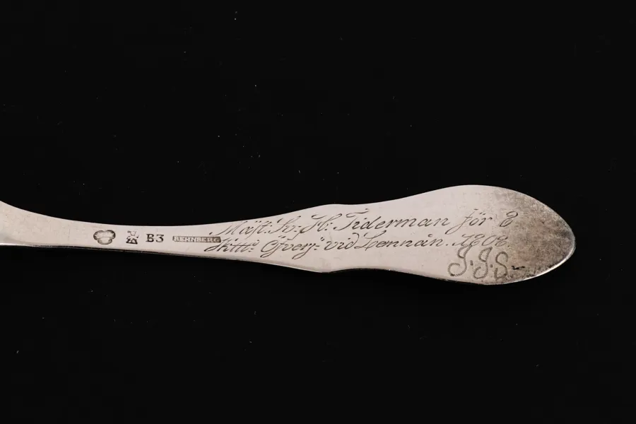 Belöningssked i silver, 1808