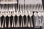 Bestickservisdelar 52st, silver, "Sten Sture", Eric Löfman för MGAB