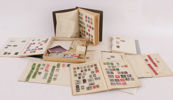 Parti frimärken, svenska samt utländska, bl.a. 1800-tal