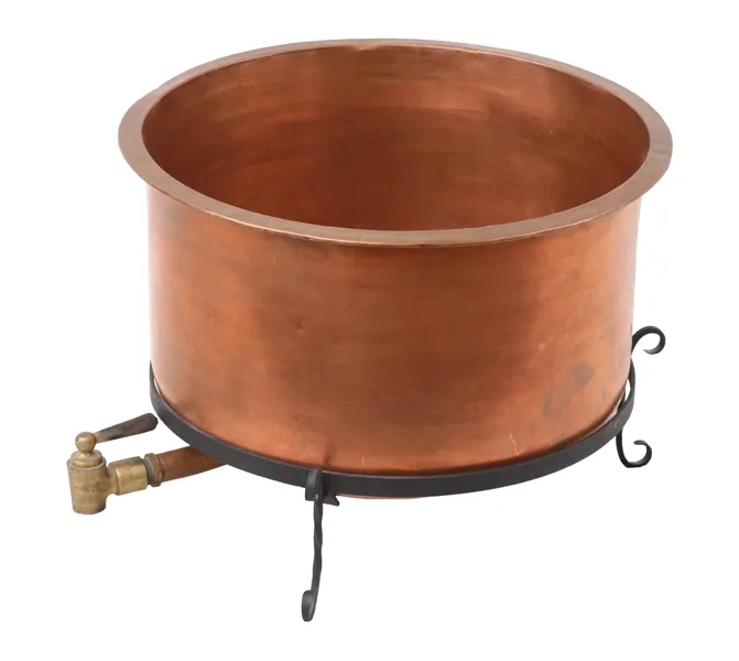 Cistern i koppar, 1900-talets första del
