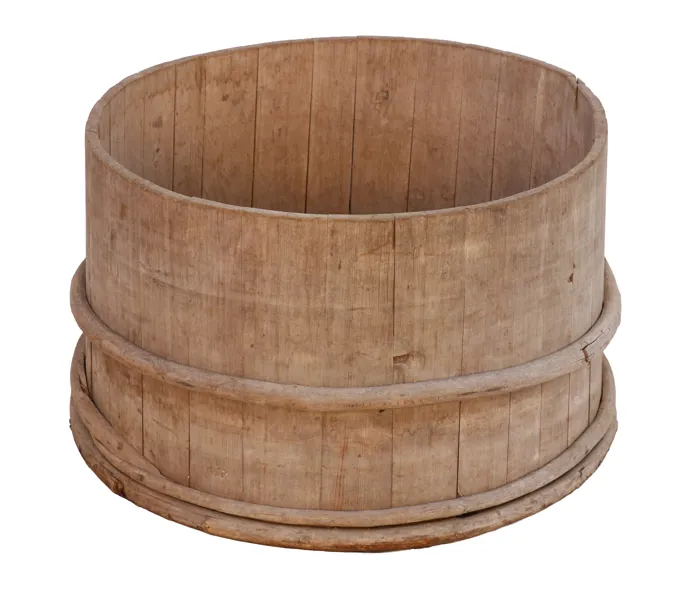 Laggad tunna, allmoge, 1800-tal