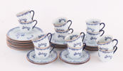 Kaffeservis, "Ostindia", Rörstrand, bl.a. 2000-tal