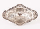 Skål, silver, barockstil, 1900-tal