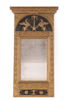 Spegel, empire, Linköping, daterad 1824
