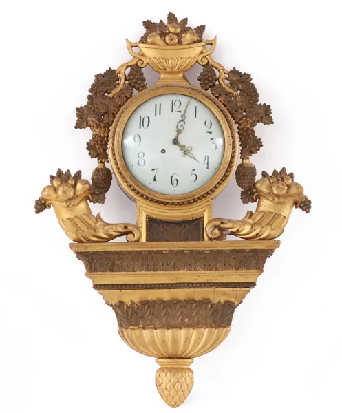 Väggpendyl, empire, 1800-talets första hälft