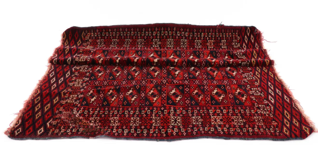 Handknuten matta, orientalisk