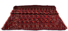 Handknuten matta, orientalisk