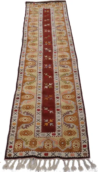 Handknuten matta, orientalisk