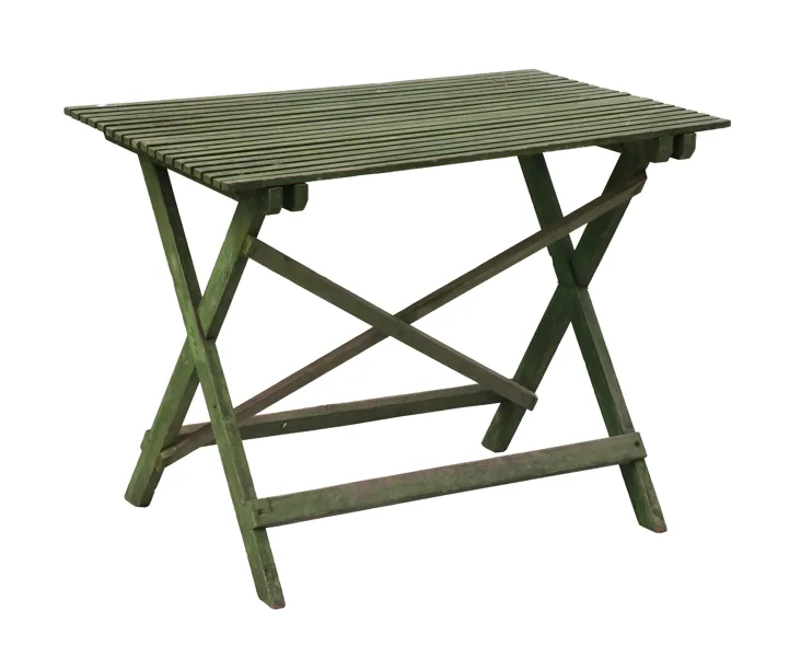Trädgårdsbord, 1900-talets första hälft
