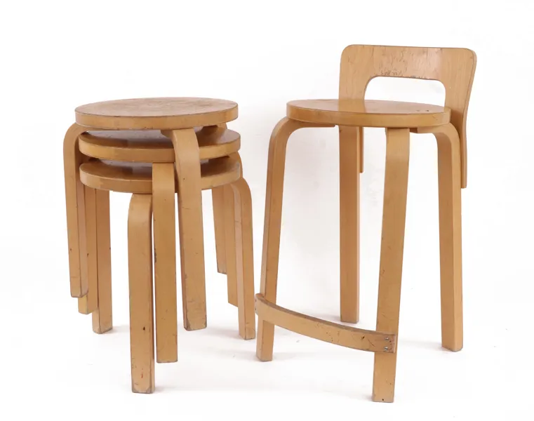 Möbler 4 delar, Alvar Aalto