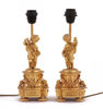 Bordslampor ett par, Louis XVI stil, 1900-tal