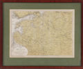 Karta, "Ryssland.... Petersburg och Moskau", utgiven 1812